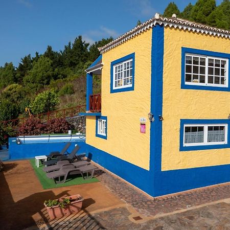 Casa Alba, Casa Rural Con Piscina-Spa Climatizada Hasta 34º Gratuito Y Vistas Al Mar Puntallana Esterno foto