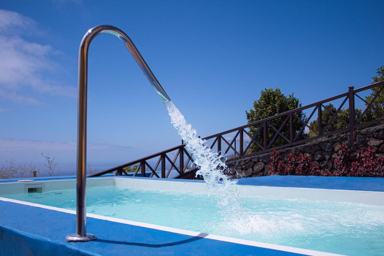 Casa Alba, Casa Rural Con Piscina-Spa Climatizada Hasta 34º Gratuito Y Vistas Al Mar Puntallana Esterno foto