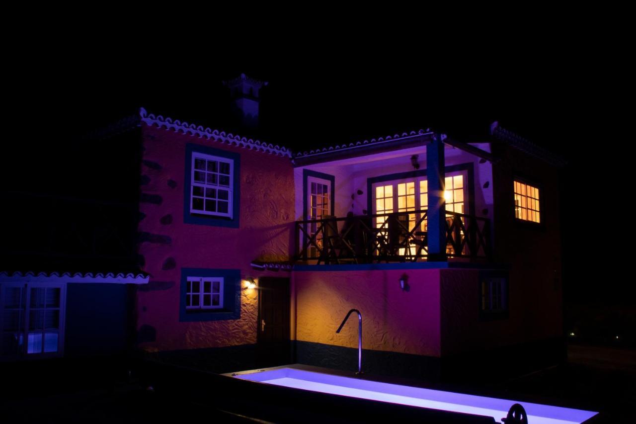 Casa Alba, Casa Rural Con Piscina-Spa Climatizada Hasta 34º Gratuito Y Vistas Al Mar Puntallana Esterno foto