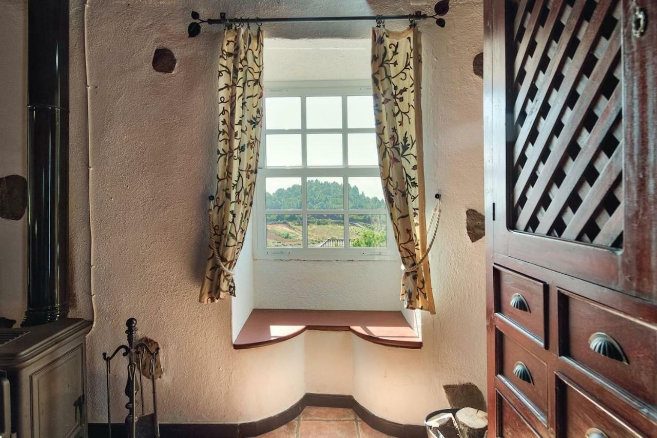Casa Alba, Casa Rural Con Piscina-Spa Climatizada Hasta 34º Gratuito Y Vistas Al Mar Puntallana Esterno foto